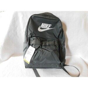 Nike School Gym Beach Backpack Gray and White ~NEW~